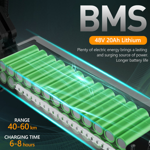 IENYRID M4 PRO S+ MAX Scooter électrique à 2 roues pas cher 800W 20AH E-Scooter 45km/h 3 modèles de vitesse Scooter électrique - Product Image 4