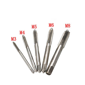 Kit de 3 tarauds à main en T pour filetage M3 <span class=keywords><strong>M4</strong></span> M5 M6, en acier HSS titane, pour <span class=keywords><strong>machine</strong></span> - Product Image 5