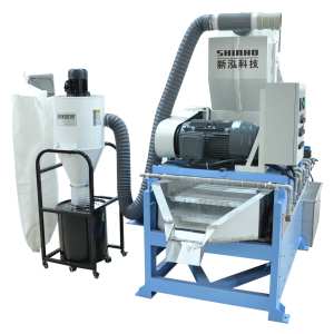 Máquina granuladora de Cable pequeño SHINHO, alambre de cobre residual, reciclaje de cables telefónicos, separador de trituradora, maquinaria metalúrgica de Metal - Product Image 3