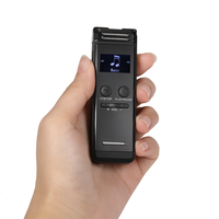 Enregistreur vocal numérique à répétition AB de 128 Go avec écran LCD, enregistreur audio de 60 heures avec haut-parleur