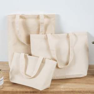 Bolsa de Compras de Lona de Algodón Ecológica Personalizada Reciclada con Logotipo Impreso - Product Image 5