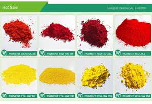 Poudre de pigment de couleur jaune organique chimique 81 pour plastique - Product Image 4