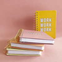 Carnet de notes cartonné personnalisé cahier à spirale imprimé