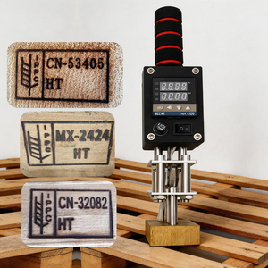 Portable Handheld Electric Branding Iron Custom Logo Smoke Branding Machine for Wood Leather Cake Bread Branding
