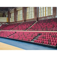 Système de sièges rétractables mobiles Yourease pour tribunes télescopiques portables, gradins de stade et gymnases intérieurs