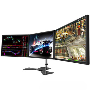 Socle réglable pour moniteur multi-écrans, en aluminium, bon marché, pour nouvel arrivage - Product Image 2