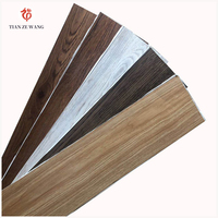 Rouleau de vinyle PVC auto-adhésif aspect bois de haute qualité, facile à poser, 1,5 mm, résistant à l'usure pour intérieur, antidérapant, texture de surface unie