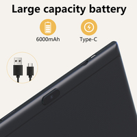 Top Fashion 10 ''Android Tablet PC con 6GB RAM 128G ROM expandible Dual Camera-Business Oriented