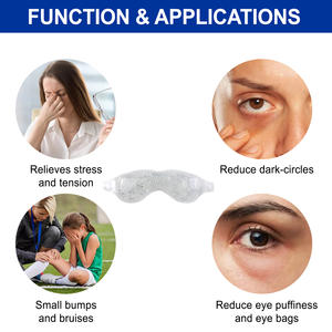 หน้ากากเจลปิดตา PVC แบบประคบ<span class=keywords><strong>ร้อน</strong></span>และเย็นสำหรับการบำบัดด้วยความเย็นหรือร้อน - Product Image 5