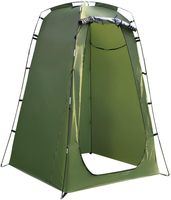 Tente de toilette d'extérieur Kenpuaz pour l'été, tente de douche portable pop-up pour se baigner et se changer, camouflage, camping, imperméable