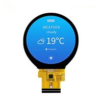 Petit écran LCD rond 2.1 pouces 2.1 ''480x480 résolution panneau d'affichage TFT couleur écran LCD-TFT ST7701S Interface RVB