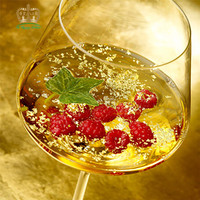 Feuille d'or comestible 24 carats, 4,33 x 4,33 cm, pour la décoration de gâteaux, chocolats, glaces, boissons alcoolisées.