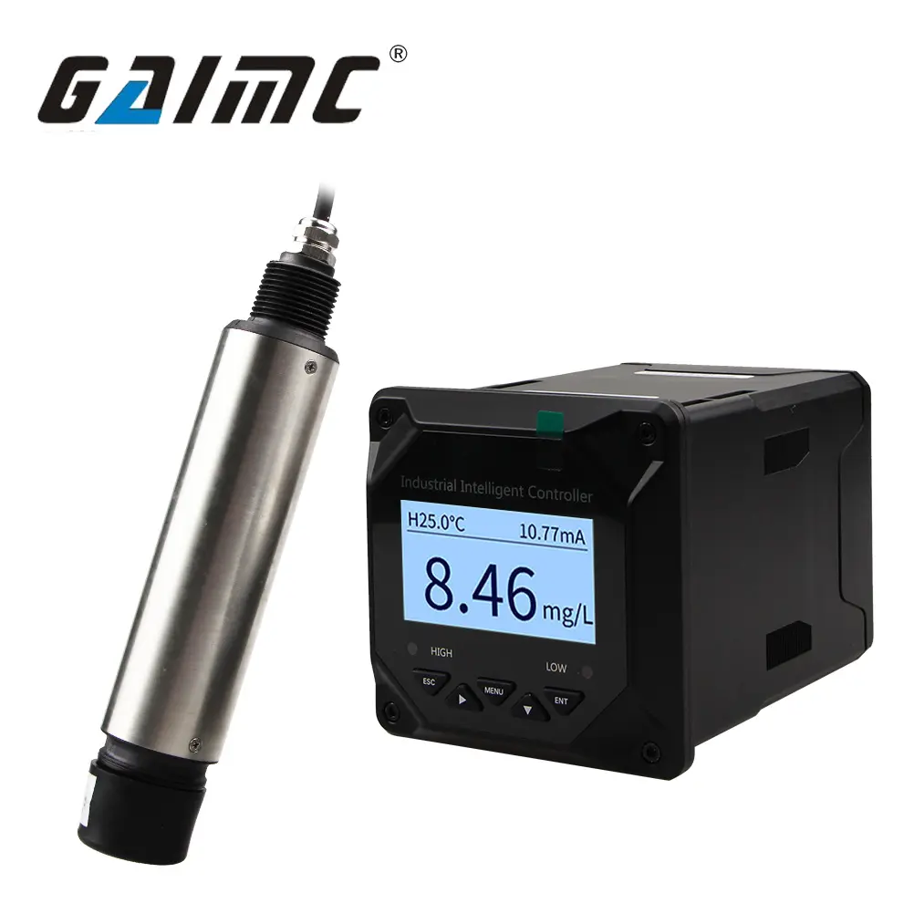 GAIMC GWQ-DO290 डिजिटल प्रतिदीप्ति जलीय कृषि के लिए घुलनशील ऑक्सीजन नियंत्रक है