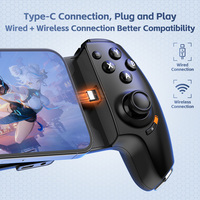 Manette de jeu pour téléphone portable Gamwing AB01 AB02 AoBing Max Max+, joystick, type-C filaire et compatible BT pour Android IOS PC Switch