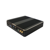 2025 Inter Smart Fanless IPC7000A Industrial Computer Supports Intel 3rd Gen CPUs MSATA Disks VGA+HDMI 1080P 8USB