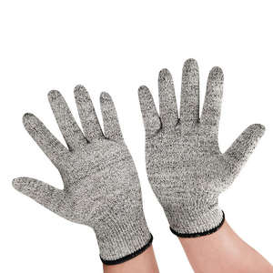 Guantes Resistentes a Cortes HPPE HDPE Sin Recubrimiento, Tejido Sin Costuras 13G 15G, Guantes de Seguridad con Forro Interior para Manipulación Precisa, OEM Vietnam - Product Image 1