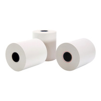 Rouleau de papier thermique 80*80 pour caisse enregistreuse, étiquettes d'expédition, autocollants, matériaux bruts 57mm