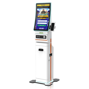 Tự đặt hàng hóa đơn Màn hình cảm ứng 23.6inch màn hình cảm ứng thanh toán tiền mặt Hệ thống thanh toán nhà hàng <span class=keywords><strong>kiosk</strong></span> - Product Image 1