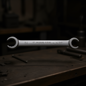 ประแจหกเหลี่ยม 256 N ขนาด 24 และ 22 ประแจปากตายสองด้านสำหรับซ่อมเครื่องจักรกล - Product Image 3