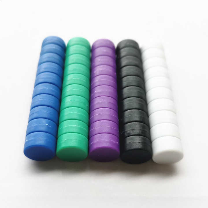 Magneti Al Neodimio ECENCE 10 Pezzi - 22x2 Mm Con Adesivo, Super Potenti Per Casa E Ufficio - Foto 7