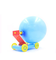 Kit d'expérimentation éducative DIY : Voiture à ballon motorisée en plastique et fer pour l'école