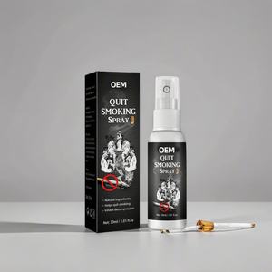 Maßgeschneidertes OEM Kräuter-Rauchstopp-<span class=keywords><strong>Spray</strong></span> EW-013 30ml Nikotinamid Sicher Ohne Nebenwirkungen Frischer Atem Tragbar Für den Heimgebrauch Gesundheit - Product Image 1