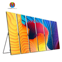 Portable numérique affiche support de sol LED affichage intérieur extérieur publicité couleur COB GOB P2 P2.5 P1.86 P3 miroir LED écran