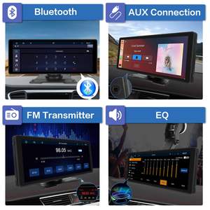 Écran stéréo de voiture sans fil universel YSLONG 10,26 pouces avec CarPlay pour voiture <span class=keywords><strong>Toyota</strong></span> <span class=keywords><strong>Corolla</strong></span> - Product Image 4