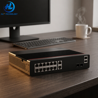 5735-L14P2S-QA-V2 Switch de Capa 2 de 14 Puertos GE PoE+ y 2 SFP, 370W PoE, Sin Ventilador, para Redes de Acceso de Oficinas y Pequeñas Empresas