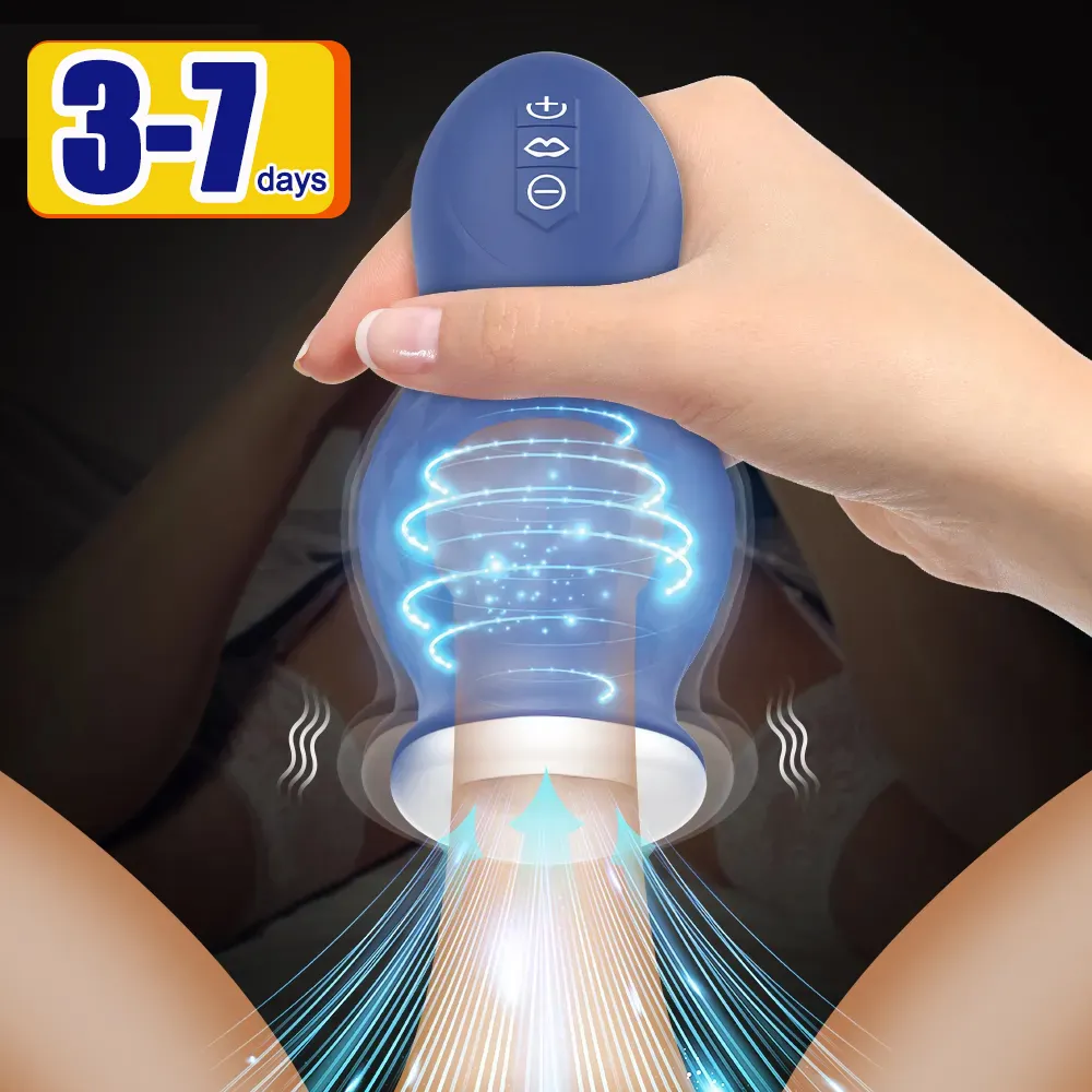 Automatic Sucking Male Machine Oral Vaginal Penis Vibrator Sex Toy para Homens Masturbação Cup Machine Masturbator para Homens