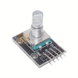5 pz KY 040 codificatore rotativo di 360 gradi con pulsante per <span class=keywords><strong>Arduino</strong></span> - Product Image 2