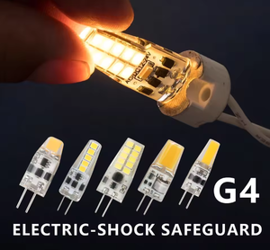 G9 LED 전구 부품 40W 60W 할로겐 유리 조명 교체 100V AC 220V 2W 3W 4W 6500K 호텔 비상 LED 조명 만들기 - Product Image 6