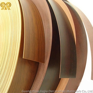 Chất Lượng Cao Thân Thiện Với Môi Không Thấm Nước Gỗ Hạt 1Mm/2Mm PVC Cạnh Dải Dải Tùy Chỉnh Màu Sắc Cho Trong Nhà Nội Thất Văn Phòng - Product Image 3
