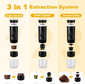 เครื่องชงกาแฟขนาดเล็กแบบพกพา เครื่องชงกาแฟเอสเพรสโซขนาดเล็ก - Product Image 3
