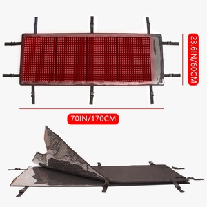 Manta de Terapia de Luz Roja LED 3 en 1, 660nm 850nm, 1370pcs, Material NBR, Infrarrojos de Cuerpo Completo, Unisex - Product Image 3