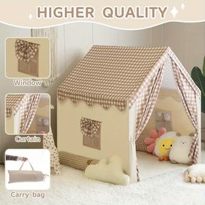 Tente de jeu pour enfants, tente de jeu intérieure pour enfants, jouets pour garçons et filles, petite maison, château de jeu extérieur pour tout-petits, château pour filles - Product Image 2