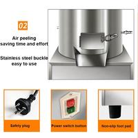 Machine de séparation d'épluchage d'ail automatique à haute efficacité nouvelle électrique pour le moteur à haute efficacité de magasin d'alimentation de ferme de restaurant