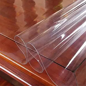 Заводской 0,2-3 мм прозрачный лист ПВХ, прозрачный рулон ПВХ, прозрачный лист ПВХ