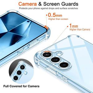 <span class=keywords><strong>Funda</strong></span> blanda de TPU transparente a prueba de golpes <span class=keywords><strong>para</strong></span> <span class=keywords><strong>Samsung</strong></span> <span class=keywords><strong>Galaxy</strong></span> Note 10 20 S21 S22 S23 S24 S25 Plus Ultra FE A17 A56 A55 A16 A05 - Product Image 3