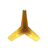 WINSTAR 15cm Metall Gusseisen Dreieck Möbel Beine Hot Sale Zeitgenössisches Design für Esszimmer Hotel Sofa Tisch Bett Schrank