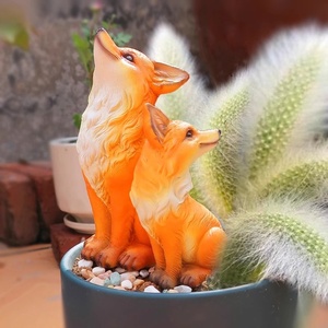 Décoration de <span class=keywords><strong>jardin</strong></span> en forme de renard - Renard à neuf queues - Décore le <span class=keywords><strong>jardin</strong></span>, protège de l'eau et du soleil, et crée un paysage. - Product Image 5