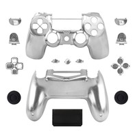 Coque de manette de jeu en vente directe du fabricant, accessoires de console de jeu remplaçables, coque de remplacement pour manette PS4 Slim