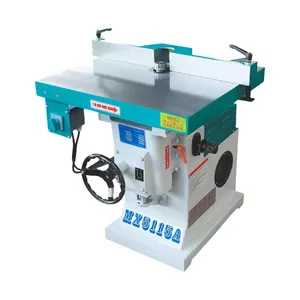 Woodworking Machine Wood Spindle Shaper Moulder Acrylic Furniture Trimming Slotting Cutter Moulder Milling Machine With Feeder