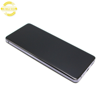 Écran d'Affichage Original 6,7" pour Samsung Galaxy A82 A826 Quantum2, Remplacement d'Écran Tactile LCD Numériseur, Pièce de Rechange avec Cadre