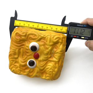 2026 En gros Jouet anti-stress en PU, imitation pain grillé réaliste, jouet à presser décoratif - Product Image 6