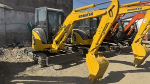 รถขุดไฮดรอลิกแบบตีนตะขาบ Komatsu PC35/PC55/PC40 มือสองจากญี่ปุ่นแท้ น้ำหนัก 3.5 ตัน เครื่องยนต์ เกียร์บ็อกซ์ สภาพดี ชั่วโมงการทำงานต่ำ ผ่านการทดสอบแล้ว - Product Image 2