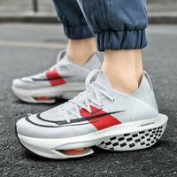 Chaussures de sport décontractées à coussin d'air pour hommes/femmes, respirantes, légères, basses, avec semelle intermédiaire en TPU épaisse