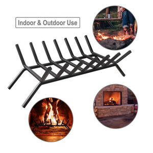 Cheminée à fentes de 33 pouces <span class=keywords><strong>pour</strong></span> foyer d'intérieur, outil de fraisage, foyer de bois en fer forgé, poêle à bois de chauffage, <span class=keywords><strong>support</strong></span> de combustion de bois - Product Image 2