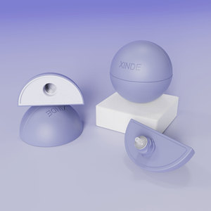 XINDE Flacon cosmétique sphérique deux-en-un, flacon isolant pour crème <span class=keywords><strong>BB</strong></span>, flacon pour crème solaire liquide avec bouchon à vis 30ml - Product Image 4