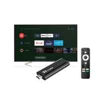 Dongle TV intelligent Z8, clé TV 8K Allwinner H618, lecteur multimédia Android 11.0, clé TV 8K avec télécommande vocale, 2 Go de RAM/16 Go de ROM
